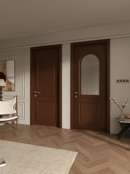 QianMuBang-Pintu kayu solid-12