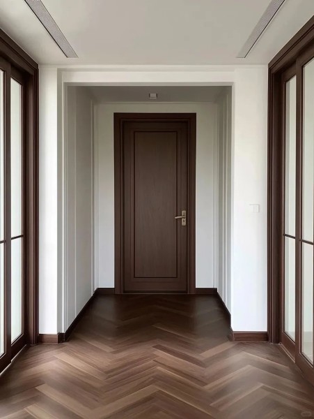 QianMuBang-Pintu kayu solid-5
