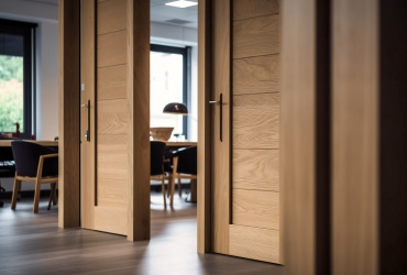 dua-pintu-kayu-yang-membuka-kantor-rapat